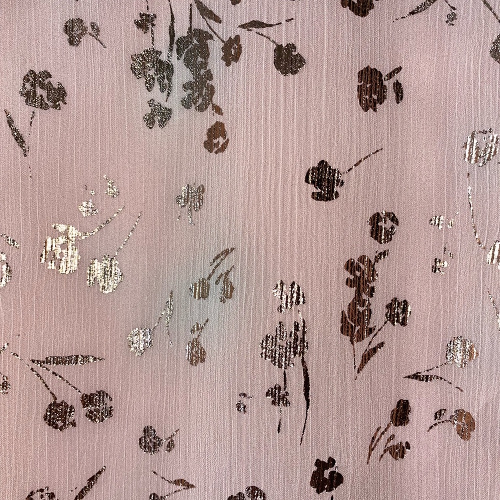 NWT Worthington Pink & Floral Blouse - Picture 4 of 4